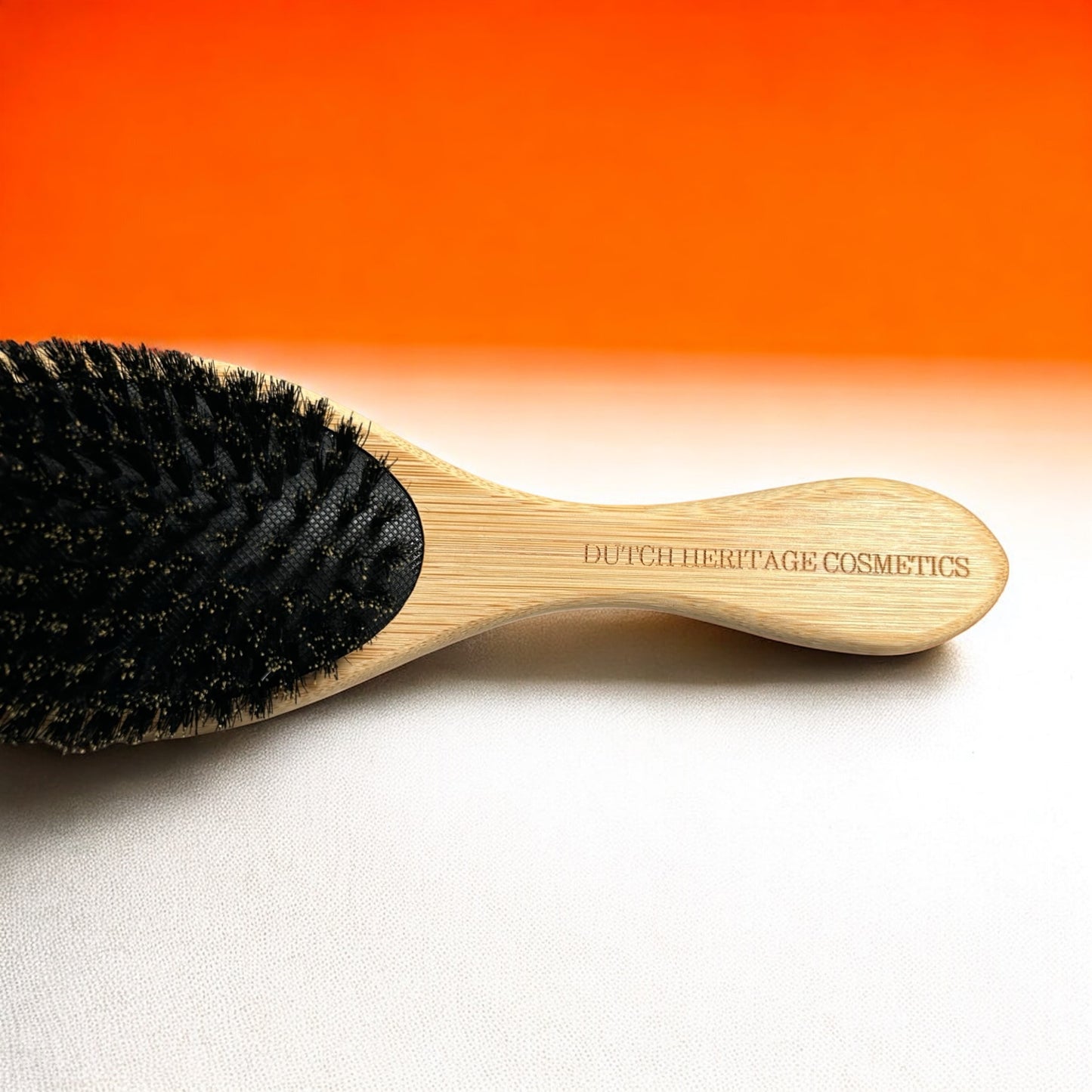 Houten Haarborstel Met 100% Everzwijnharen