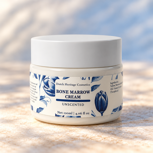 Beenmergcrème met tallow, rijpere huid