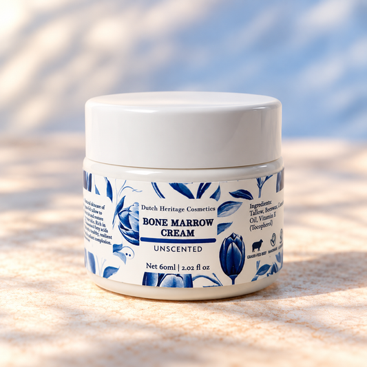 Beenmergcrème met tallow, rijpere huid